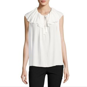 NWT Kate Spade Tie Neck Top